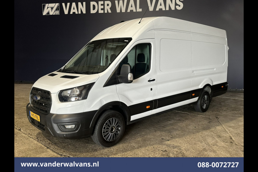 Ford Transit 2.0 TDCI 131pk L4H3 Euro6 Airco | Camera | Cruisecontrol | Verwarmde voorruit Parkeersensoren, Bijrijdersbank