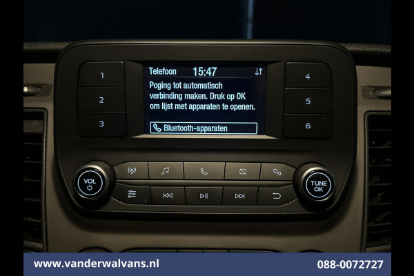 Ford Transit 2.0 TDCI 131pk L4H3 Euro6 Airco | Camera | Cruisecontrol | Verwarmde voorruit Parkeersensoren, Bijrijdersbank
