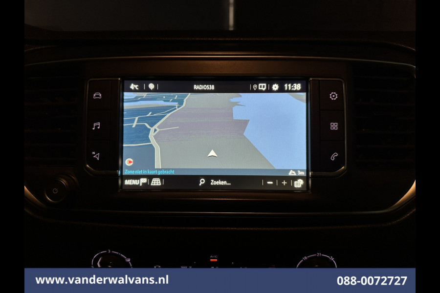 Opel Vivaro 1.5 CDTI L2H1 Euro6 Airco | Camera | Navigatie | Apple Carplay | Cruisecontrol | Head up display Android Auto, Parkeersensoren, Bijrijdersbank