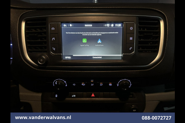 Opel Vivaro 1.5 CDTI L2H1 Euro6 Airco | Camera | Navigatie | Apple Carplay | Cruisecontrol | Head up display Android Auto, Parkeersensoren, Bijrijdersbank