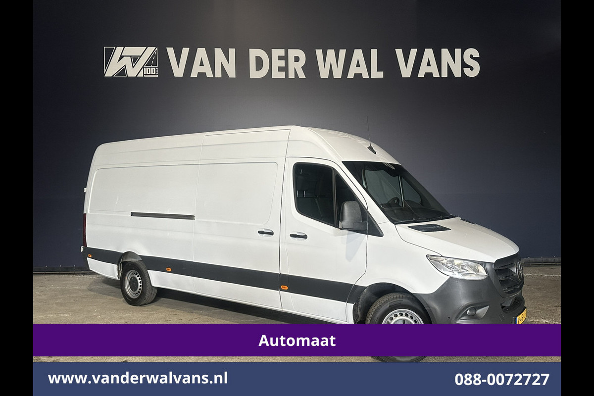 Mercedes-Benz Sprinter 317 CDI 9G-Tronic Automaat 170pk L3H2 Euro6 Airco | 360 graden Camera | Navigatie | Apple Carplay Cruisecontrol, Android Auto, Chauffeursstoel, Trekhaak, Parkeersensoren, Stoelverwarming, Bijrijdersbank