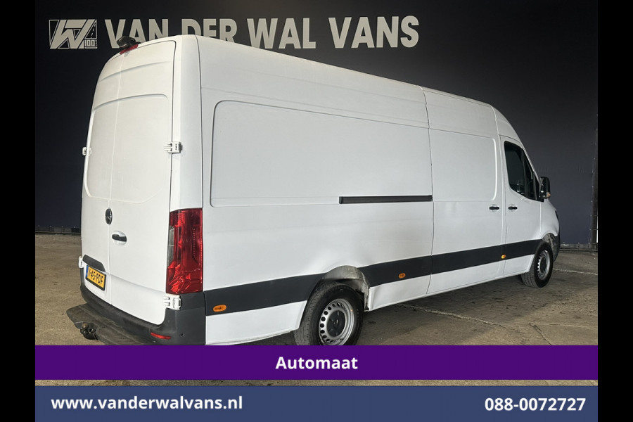 Mercedes-Benz Sprinter 317 CDI 9G-Tronic Automaat 170pk L3H2 Euro6 Airco | 360 graden Camera | Navigatie | Apple Carplay Cruisecontrol, Android Auto, Chauffeursstoel, Trekhaak, Parkeersensoren, Stoelverwarming, Bijrijdersbank