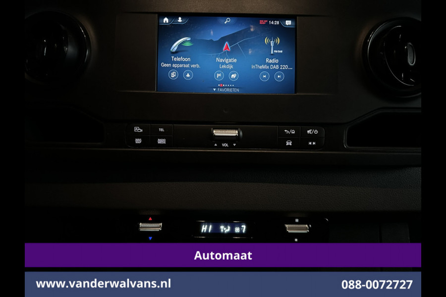 Mercedes-Benz Sprinter 317 CDI 9G-Tronic Automaat 170pk L3H2 Euro6 Airco | 360 graden Camera | Navigatie | Apple Carplay Cruisecontrol, Android Auto, Chauffeursstoel, Trekhaak, Parkeersensoren, Stoelverwarming, Bijrijdersbank