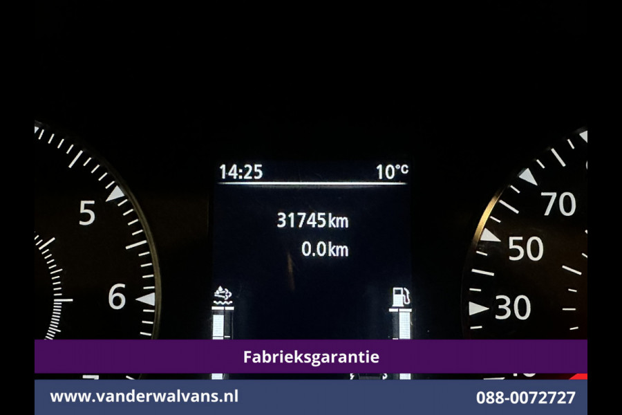 Renault Master 2.3 dCi 146pk Bakwagen 222cm hoog Laadklep Euro6 Fabrieksgarantie Airco | Camera | Navigatie | Cruisecontrol | LED Bijrijdersbank