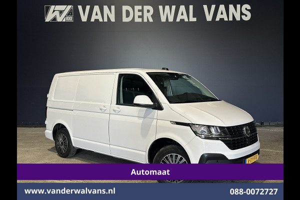 Volkswagen Transporter 2.0 TDI 150pk Automaat L1H1 Euro6 Airco | Navigatie | Camera | Android Auto | Cruisecontrol | Trekhaak Parkeersensoren, Bijrijdersbank