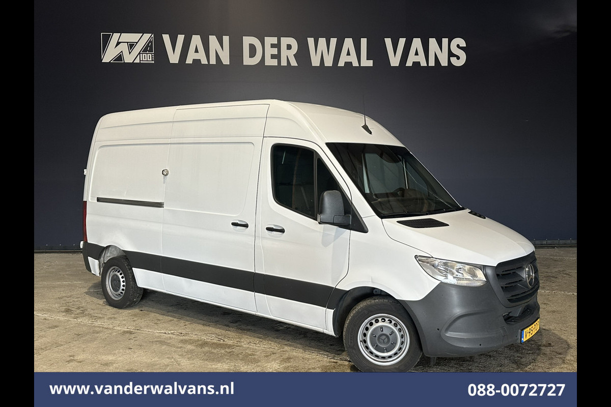 Mercedes-Benz Sprinter 214 CDI 143pk L2H2 Euro6 Airco | Camera | Apple Carplay | Cruisecontrol | Trekhaak Android Auto, Stoelverwarming, Parkeersensoren, Bijrijdersbank