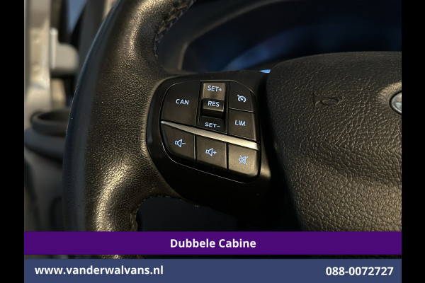 Ford Transit Custom 2.0 TDCI 170pk Automaat L2H1 Dubbele Cabine Euro6 Airco | 5-Zits | Camera | Navigatie | Apple Carplay | LED Android Auto, Stoelverwarming, Verwarmde voorruit, Parkeersensoren, Trekhaak