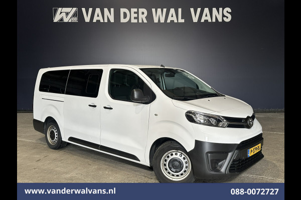 Toyota Proace Shuttle 1.5 D-4D 120pk L3H1 Personenbus 9 Zitplaatsen Euro6 Airco | Navigatie | Apple Carplay | Cruisecontrol Android Auto, Parkeersensoren, Achterklep