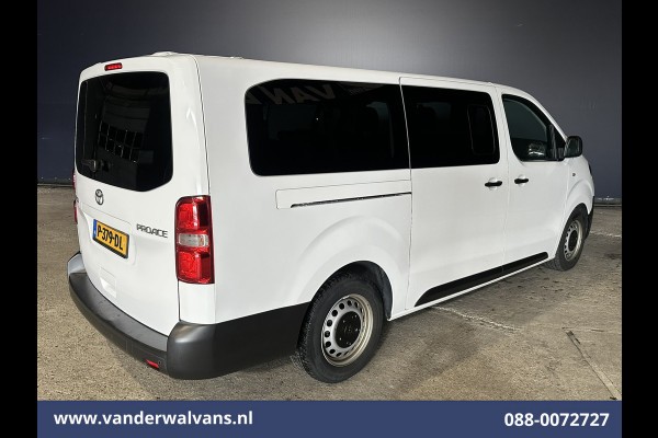 Toyota Proace Shuttle 1.5 D-4D 120pk L3H1 Personenbus 9 Zitplaatsen Euro6 Airco | Navigatie | Apple Carplay | Cruisecontrol Android Auto, Parkeersensoren, Achterklep