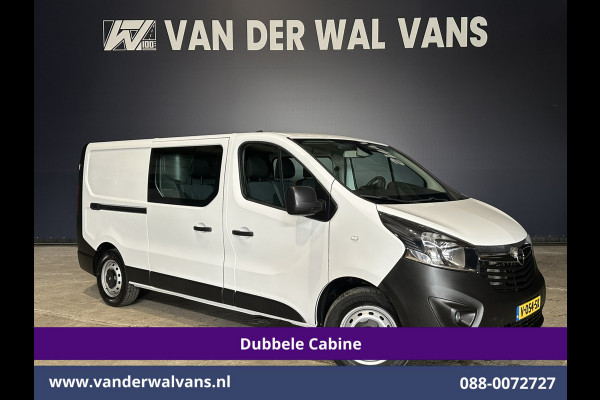 Opel Vivaro 1.6 CDTI L2H1 Dubbele cabine Euro6 Airco | 6-Zits | Camera | Cruisecontrol Parkeersensoren