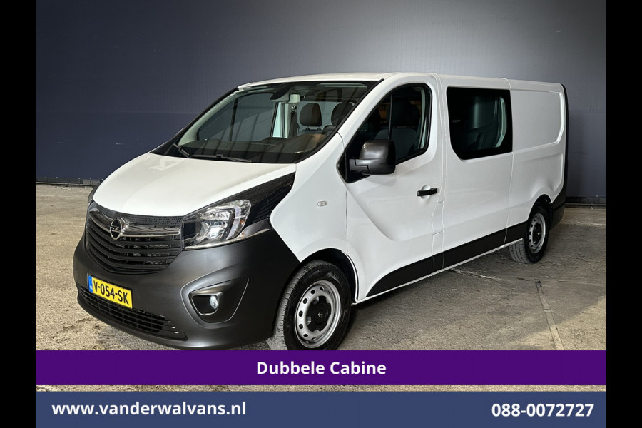 Opel Vivaro 1.6 CDTI L2H1 Dubbele cabine Euro6 Airco | 6-Zits | Camera | Cruisecontrol Parkeersensoren