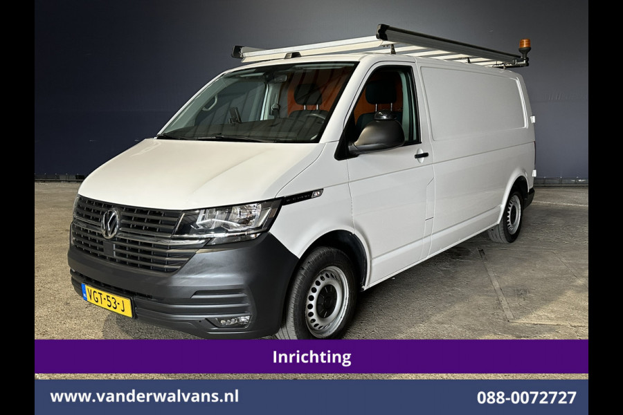Volkswagen Transporter 2.0 TDI L2H1 Inrichting Euro6 Airco | Imperiaal | Omvormer | Camera | Apple Carplay | Cruisecontrol Android Auto, Trekhaak, Parkeersensoren