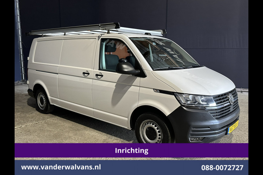 Volkswagen Transporter 2.0 TDI L2H1 Inrichting Euro6 Airco | Imperiaal | Omvormer | Camera | Apple Carplay | Cruisecontrol Android Auto, Trekhaak, Parkeersensoren