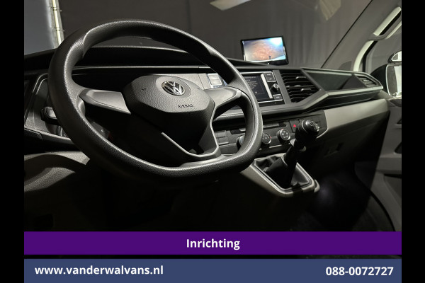 Volkswagen Transporter 2.0 TDI L2H1 Inrichting Euro6 Airco | Imperiaal | Omvormer | Camera | Apple Carplay | Cruisecontrol Android Auto, Trekhaak, Parkeersensoren