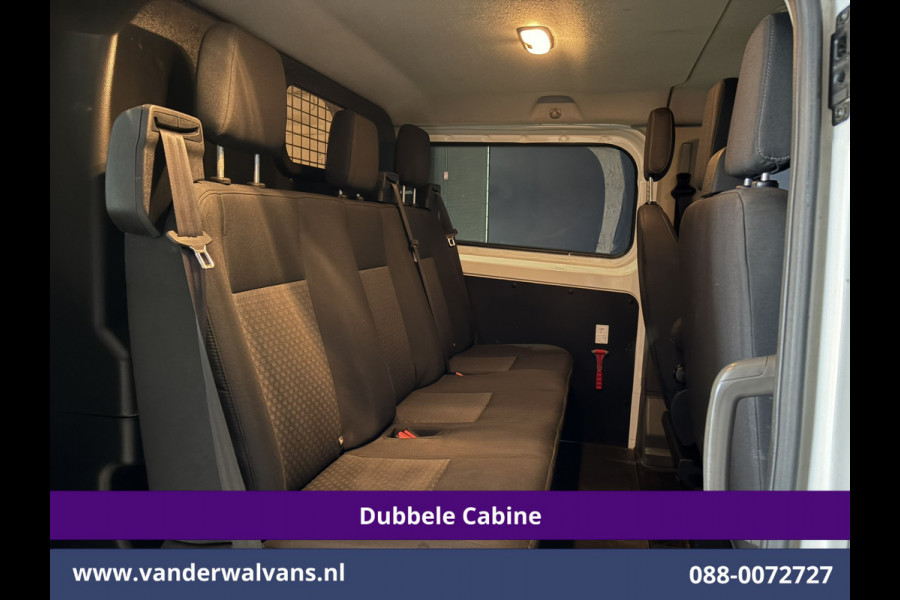 Ford Transit Custom 2.0 TDCI 130pk L2H1 Dubbele Cabine Euro6 Airco | 6-Zits | LED | Cruisecontrol | Trekhaak Parkeersensoren, Verwarmde voorruit