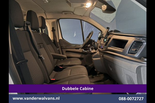 Ford Transit Custom 2.0 TDCI 130pk L2H1 Dubbele Cabine Euro6 Airco | 6-Zits | LED | Cruisecontrol | Trekhaak Parkeersensoren, Verwarmde voorruit