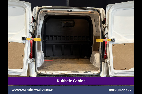 Ford Transit Custom 2.0 TDCI 130pk L2H1 Dubbele Cabine Euro6 Airco | 6-Zits | LED | Cruisecontrol | Trekhaak Parkeersensoren, Verwarmde voorruit