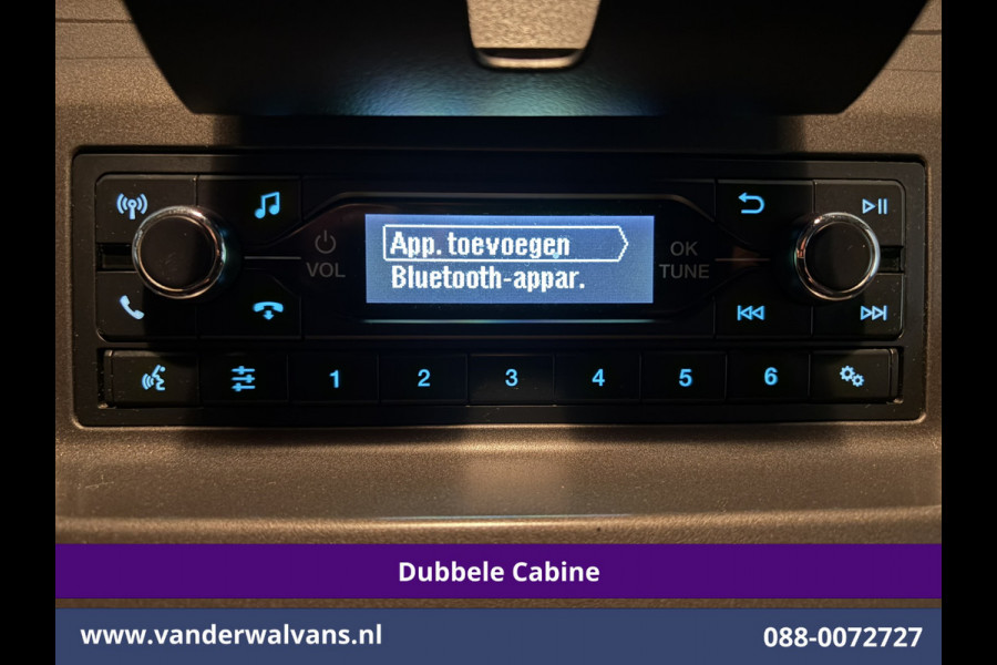 Ford Transit Custom 2.0 TDCI 130pk L2H1 Dubbele Cabine Euro6 Airco | 6-Zits | LED | Cruisecontrol | Trekhaak Parkeersensoren, Verwarmde voorruit