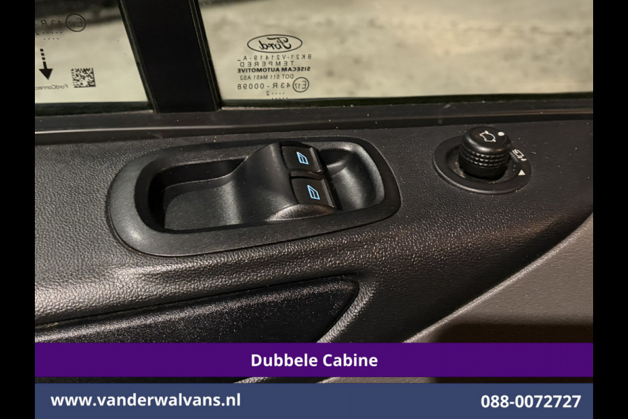 Ford Transit Custom 2.0 TDCI 130pk L2H1 Dubbele Cabine Euro6 Airco | 6-Zits | LED | Cruisecontrol | Trekhaak Parkeersensoren, Verwarmde voorruit