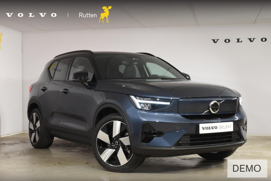 Volvo EX40 252PK Single Motor Extended Range 82 kWh Plus / Lounge Pakket / Panoramadak / 360 Camera / Extra getint glas / 20'' Velgen / MicroTech/Nubuck bekleding
