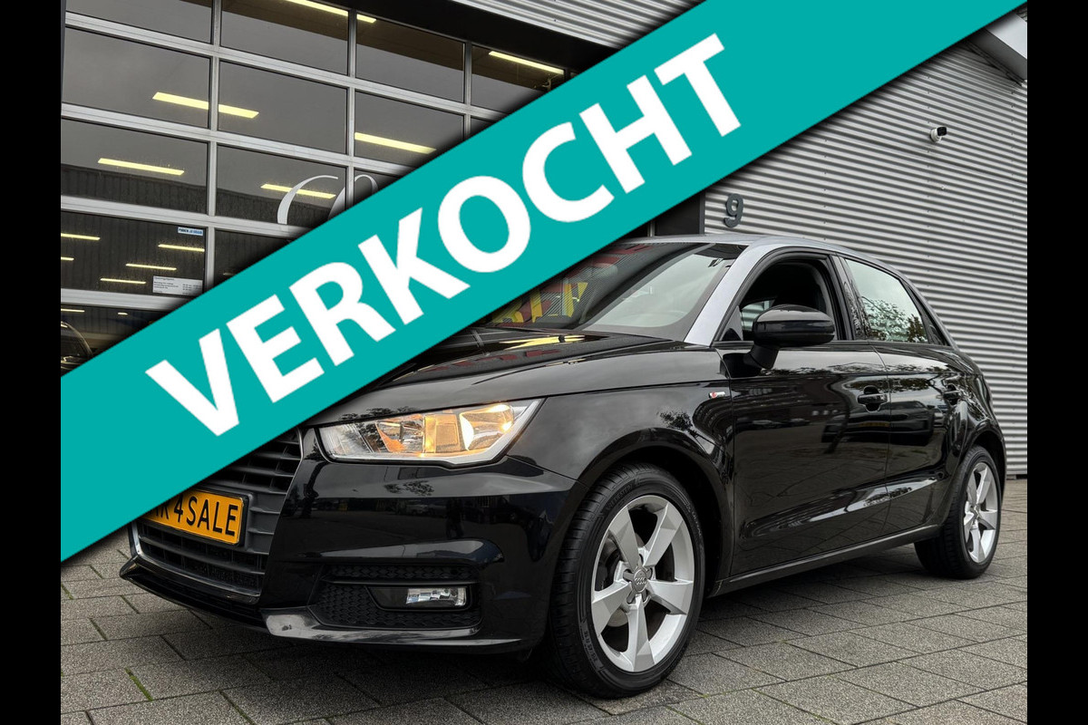 Audi A1 Sportback 1.0 TFSI Sport - Airco I Sport interieur & velgen I PDC I Veiligheid pakket I Dealer onderhouden