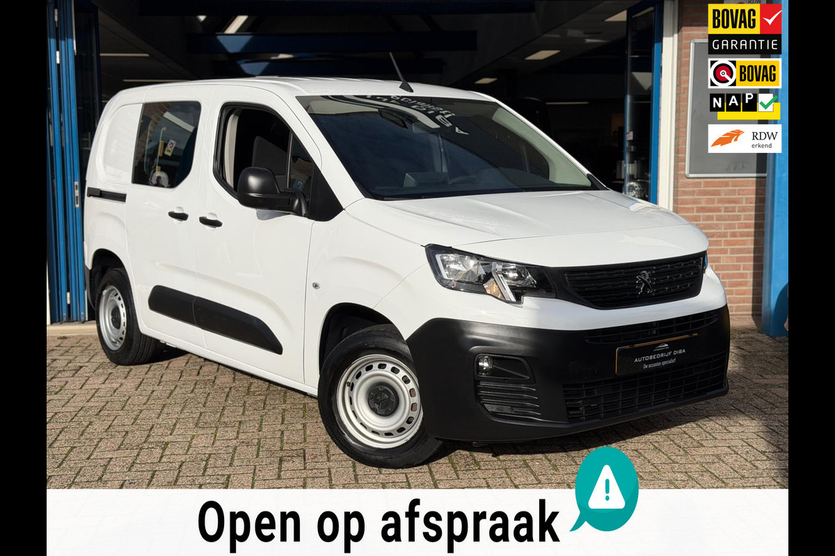 Peugeot Partner 1.2 PureTech Premium 2022 WIT NAVI AIRCO BTW