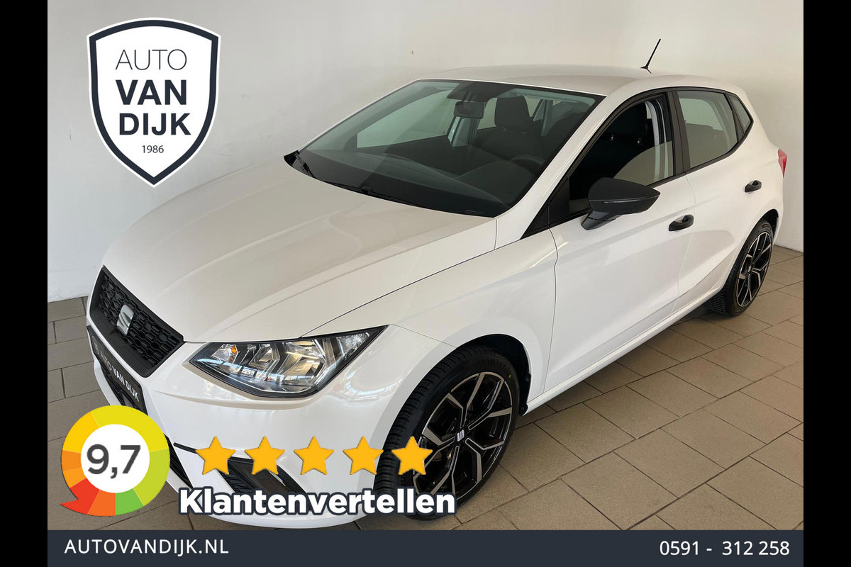 Seat Ibiza 1.0 MPI Reference AIRCO NAVI VIA APP CRUISE BT ELEK RAMEN CENT VERG VELGEN 17INCH 5DRS NW MODEL ZEER NETTE AUTO