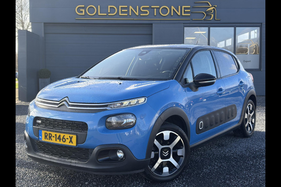 Citroën C3 1.2 PureTech S&S Shine 1e Eigenaar,110pk,Navi,Camera,Trekhaak,Clima,Cruise,Rijstrooksensor,Lm velgen,N.A.P,Apk tot 01-2027