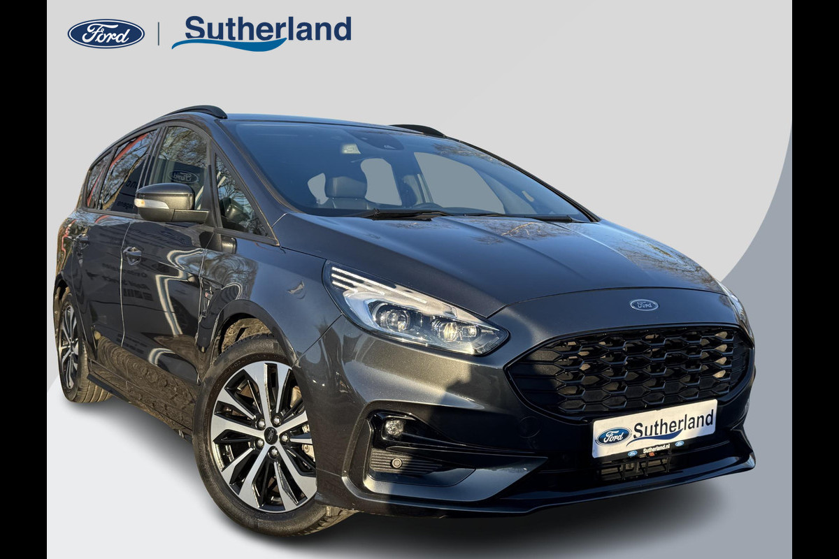Ford S-Max 2.5 FHEV ST-Line 190pk | Full LED | Adaptieve Cruise | Vol leder | Trekhaak afneembaar |  Verlengde Fabrieksgarantie t/m 02/2027