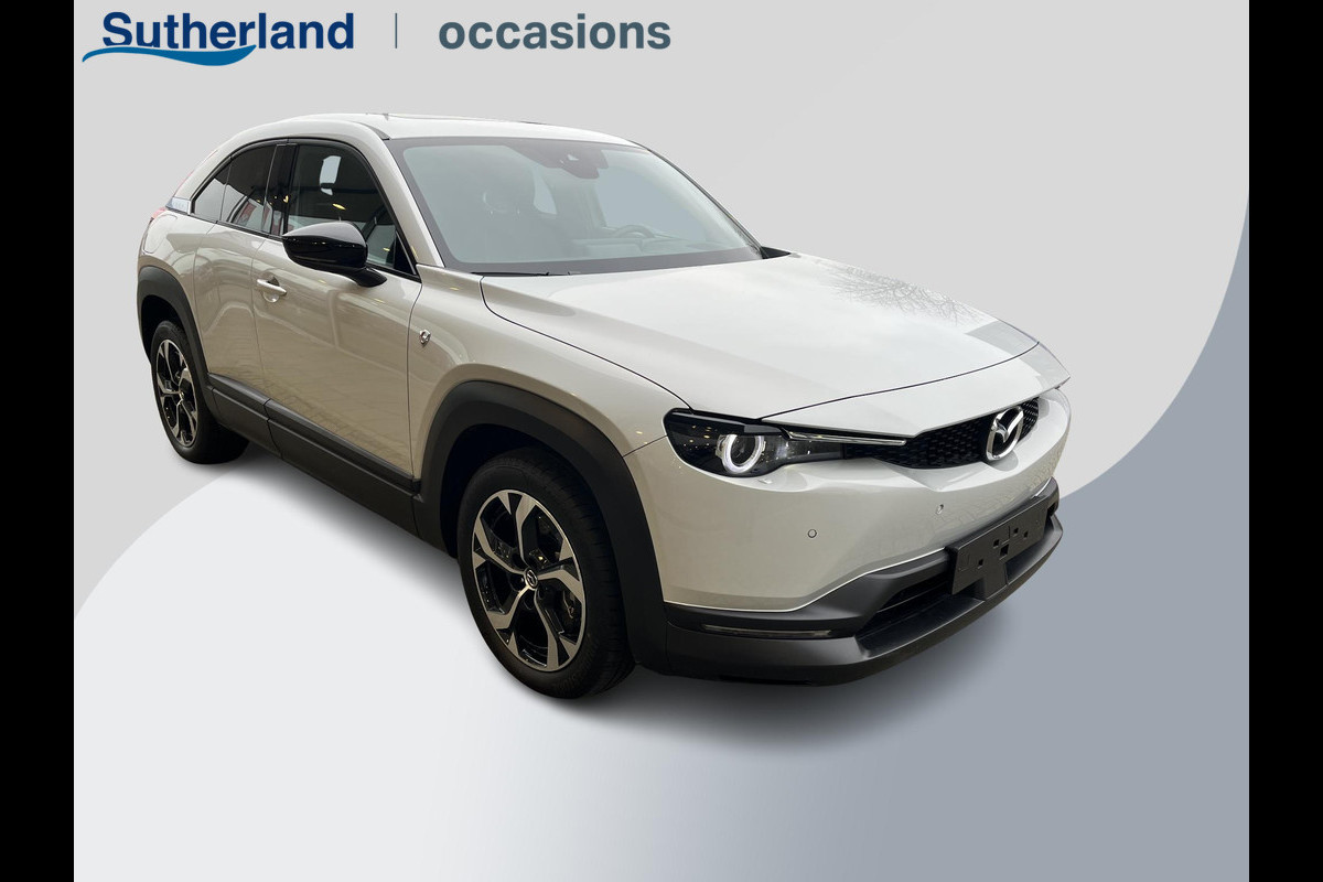 Mazda MX-30 e-SkyActiv R-EV 170 Makoto | Schuifdak | Rondomzicht Camera | Stoelverwarming | Premium audio