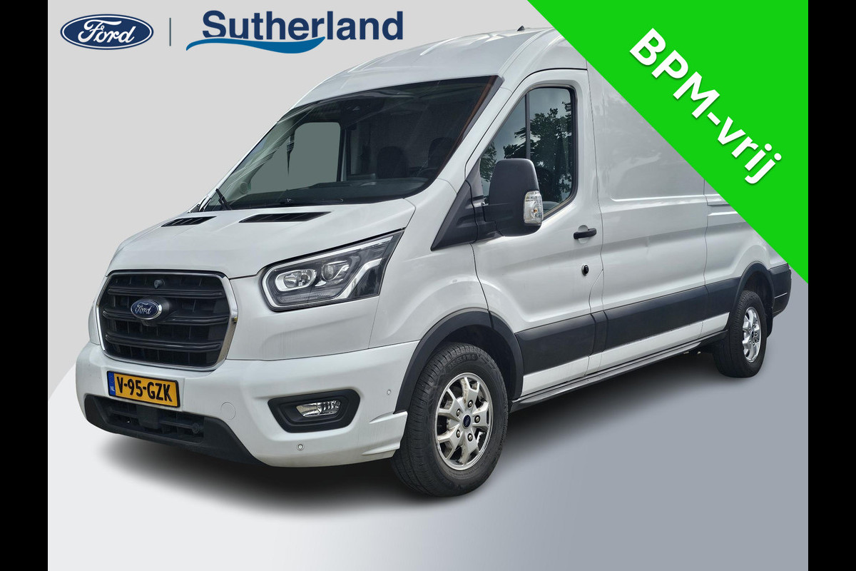 Ford Transit 350 2.0 TDCI L3H2 Limited 170 pk automaat | Dubbele wielset | Adaptieve Cruise | Sync 3 Navigatie | Apple Carplay/ Android Auto | Voorruitverwarming