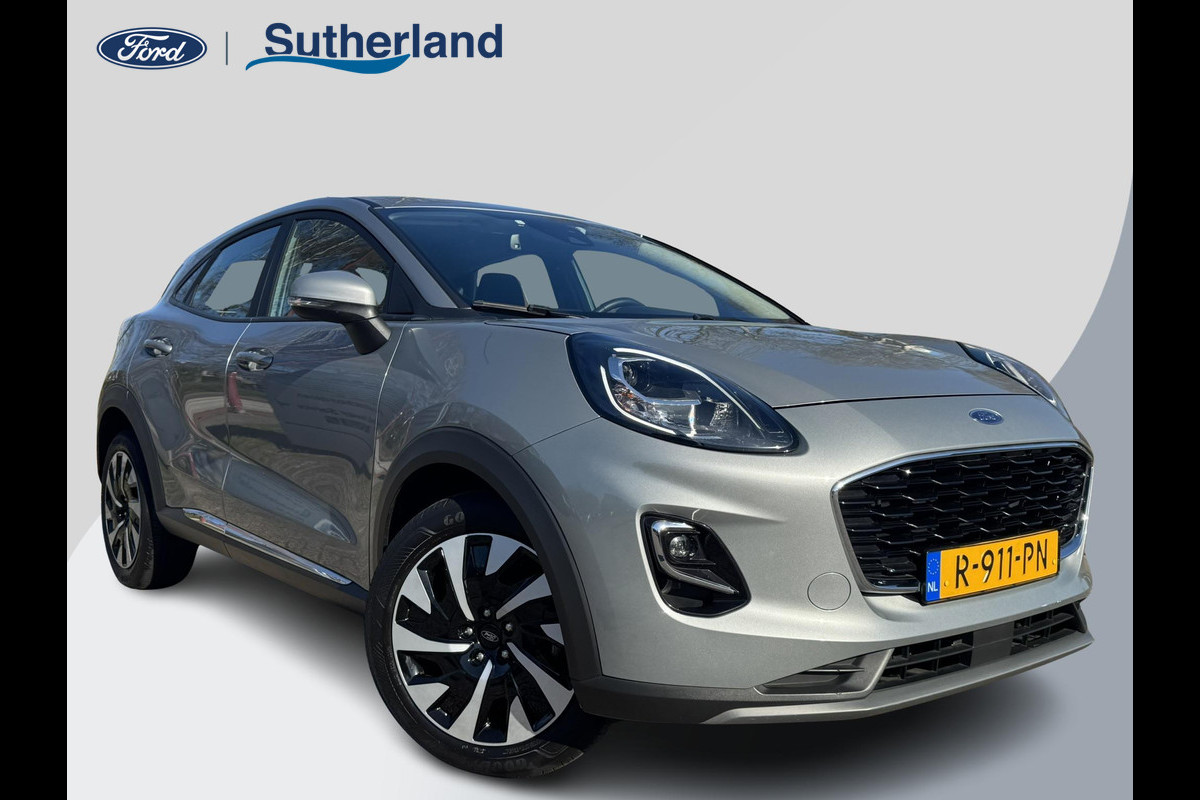 Ford Puma 1.0 EcoBoost Hybrid Titanium | 125pk | Parkeersensoren Achter | Nederlandse auto | LED Koplampen