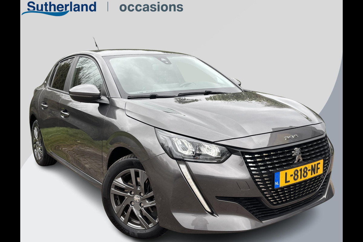 Peugeot 208 1.2 PureTech Active Pack 101pk Led Koplampen | Cruise control | Apple Carplay, Android auto | BTW auto | Navigatie