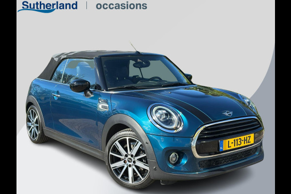 MINI Cabrio 1.5 Cooper Sidewalk Edition Camera | Lederen Bekleding | Navigatie | Harman Kardon | 52.000 Km | Automaat | Full Options.
