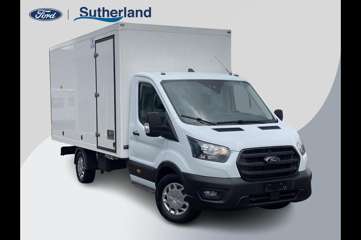 Ford Transit 350 2.0 TDCI L4H1 Trend RWD | 130pk | SCI | Geïsoleerde Bakwagen! | Zijdeur | Deuren achter | Airco | Cruise control | BPM VRIJ