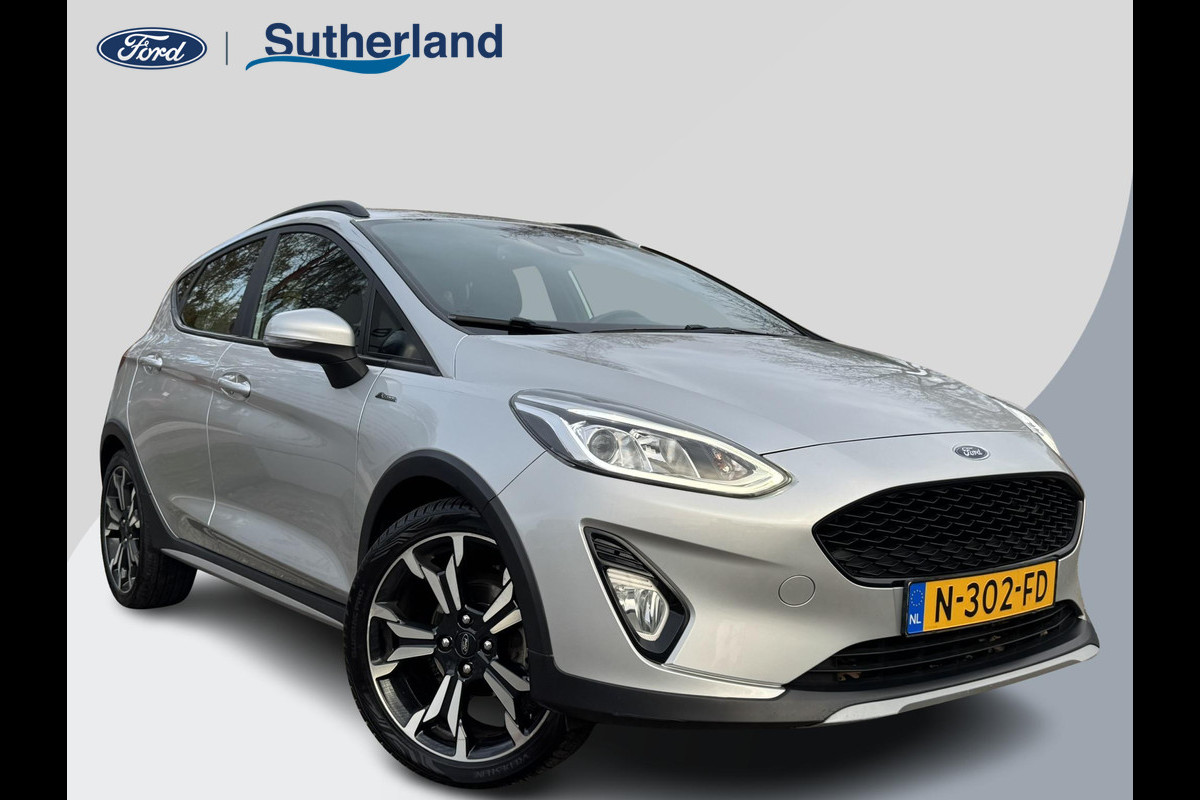 Ford Fiesta 1.0 EcoBoost Active X 95pk 18 inch velgen | Stoelverwarming | Cruise control | Parkeersensoren | Vooruitverwarming