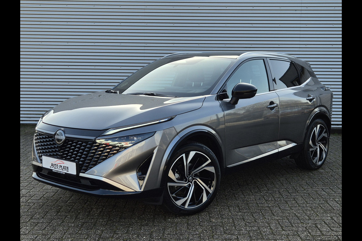 Nissan QASHQAI 1.3 MHEV Tekna Plus Pano 360 Camera Massage stoelen Leder Carplay Auto Is Bom Vollll