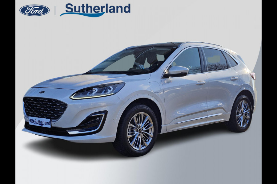 Ford Kuga 2.5 PHEV Vignale Panoramadak | Lederen bekleding | Stoelgeheugen | Elektrische Achterklep | Winterpack | Zéér compleet!