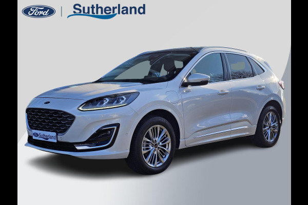 Ford Kuga 2.5 PHEV Vignale Panoramadak | Lederen bekleding | Stoelgeheugen | Elektrische Achterklep | Winterpack | Zéér compleet!
