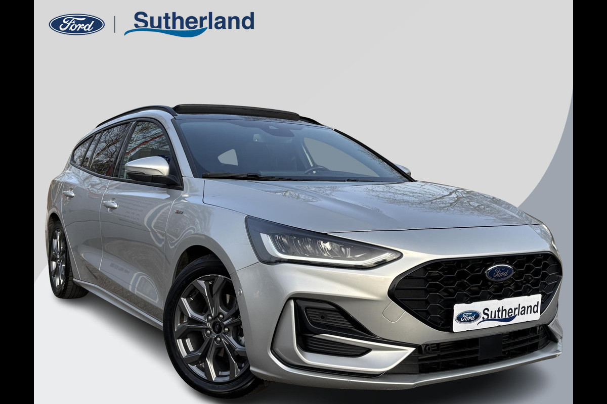 Ford FOCUS Wagon 1.0 EcoBoost Hybrid ST Line X 155pk | Trekhaak afneembaar | Panoramadak | Bang&Olufsen | Adaptive cruise control | Winter Pack | All season banden | Camera