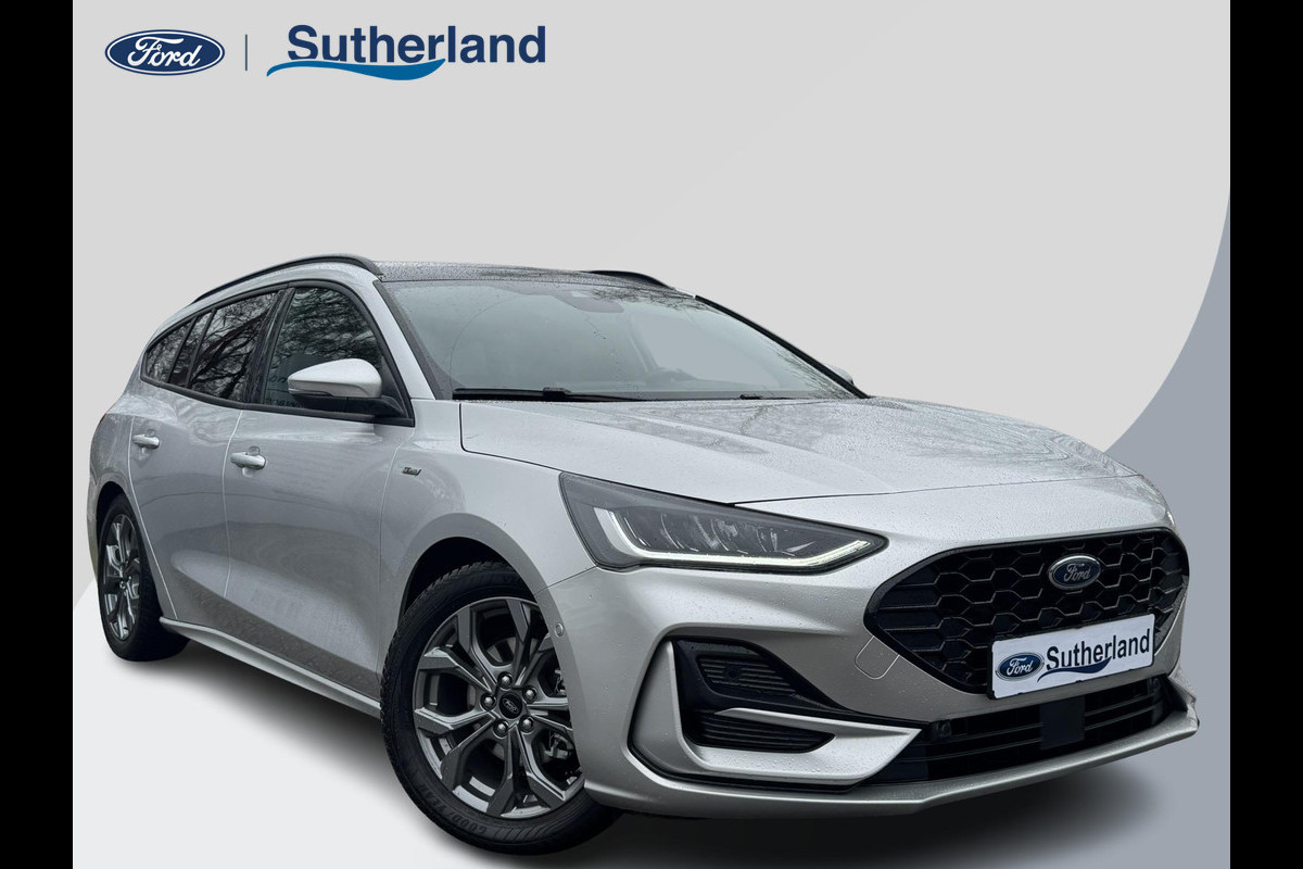 Ford FOCUS Wagon 1.0 EcoBoost Hybrid ST Line X | 155pk | Trekhaak afneembaar | Panoramadak | Bang&Olufsen | Adaptive cruise control | Winter Pack | All season banden | Camera