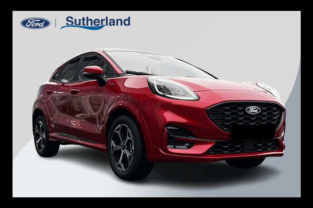 Ford Puma 1.0 EcoBoost Hybrid ST-Line 125pk Nieuw Model | Fantastic Red | Achteruitrijcamera | Navigatie | Draadloze Carplay, Android auto  | Nieuw te Bestellen