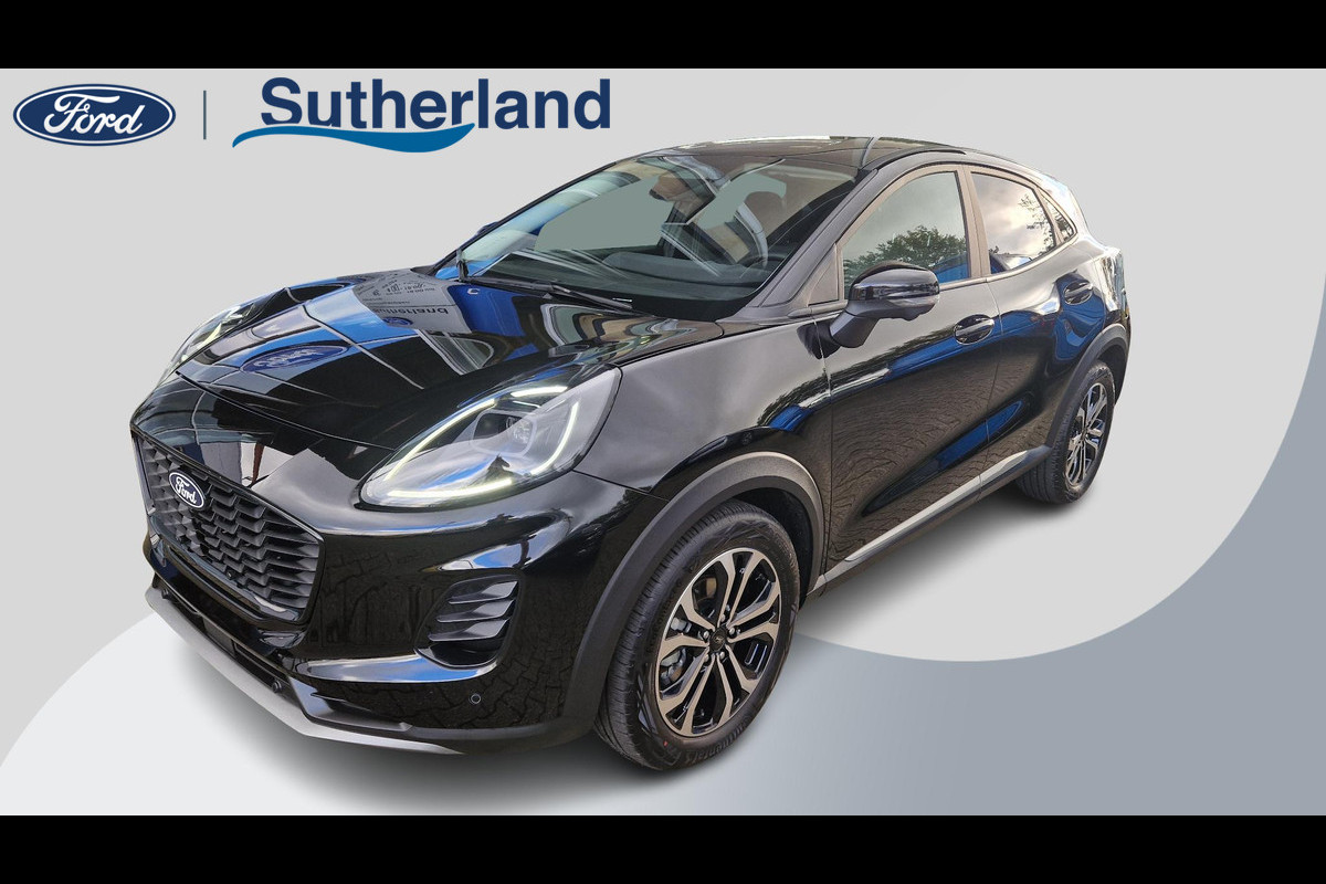 Ford Puma 1.0 EcoBoost Hybrid Titanium 125pk | Driver Assistance Pack | Winterpack | Keyless Pack | Elek. Achterklep | SYNC 4 Navigatie