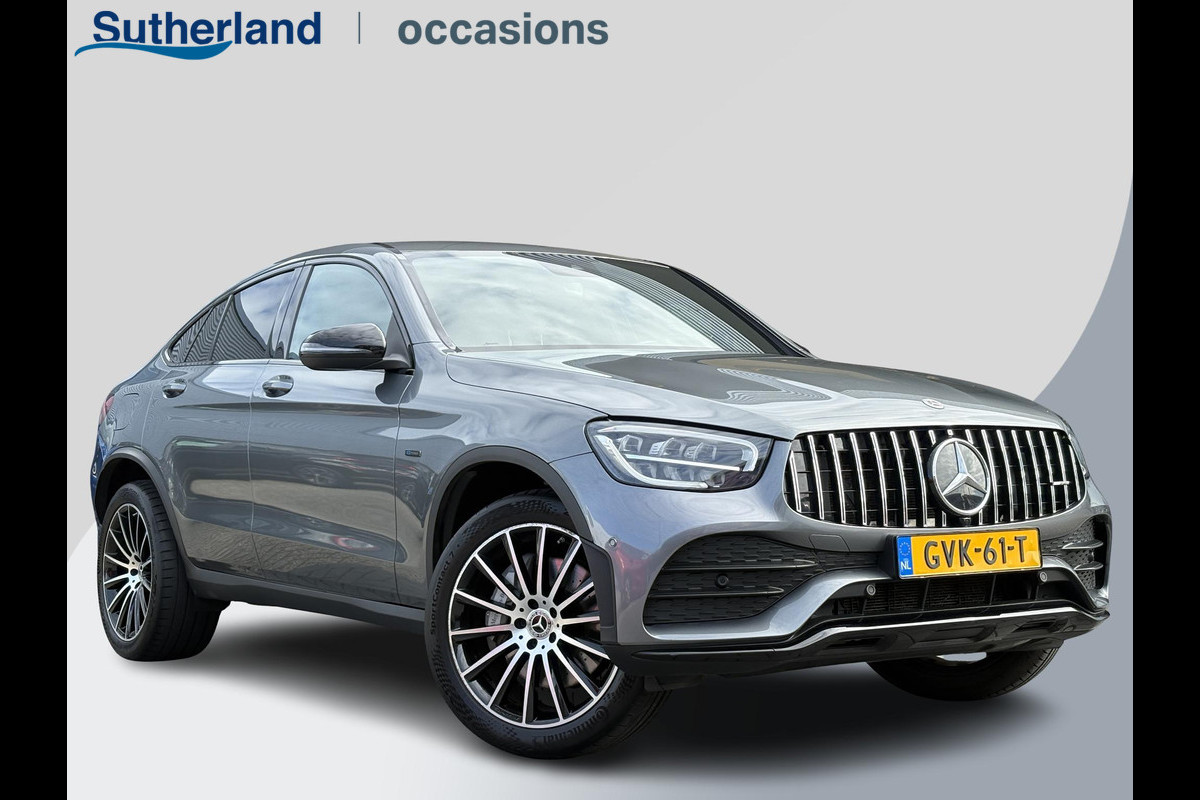 Mercedes-Benz GLC Coupé 300e 4MATIC Business Solution AMG | PHEV | Stoelverwarming | Leer | Camera |