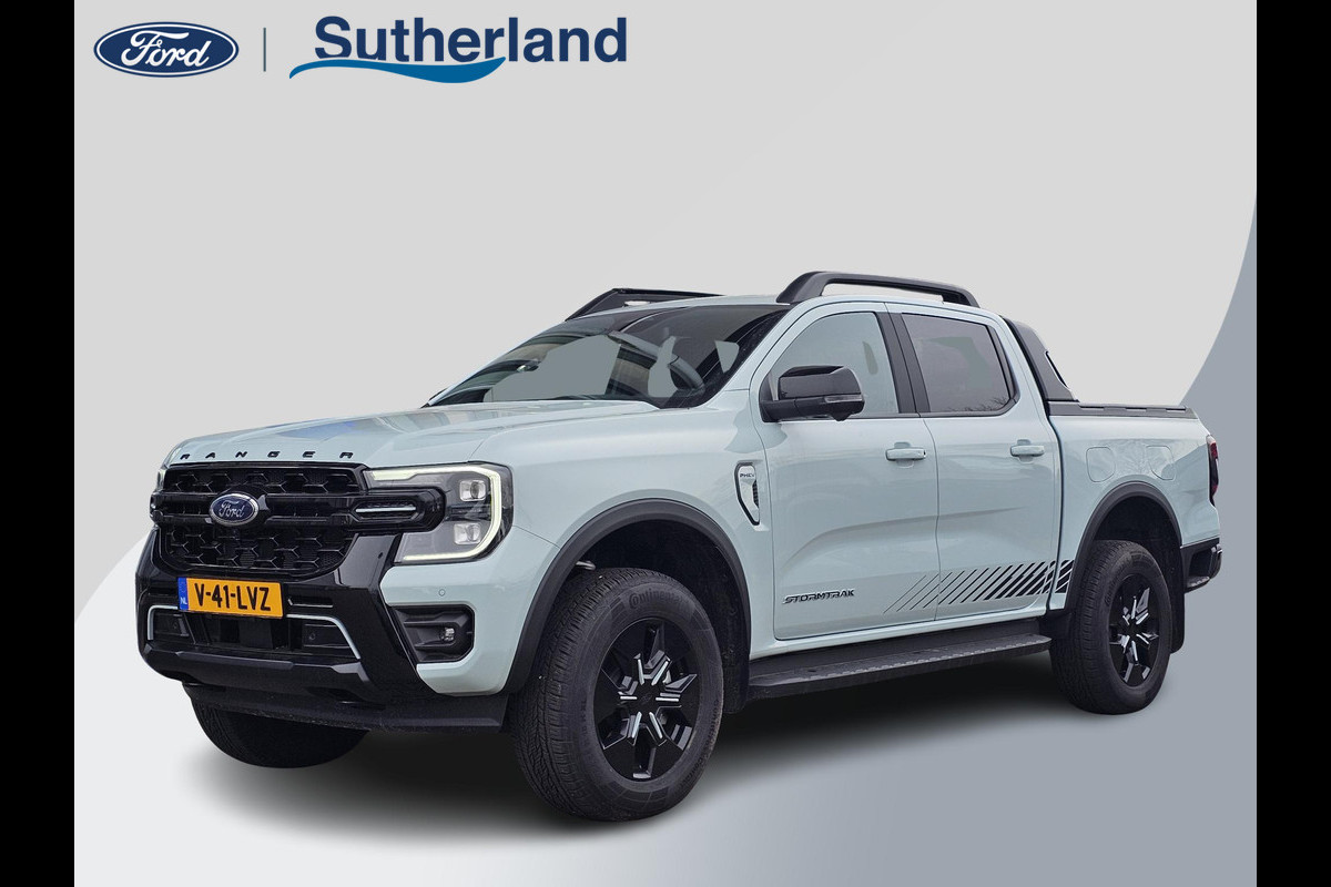 Ford Ranger 2.3 PHEV Stormtrak Double Cab 281pk | 5 persoons! | Technology Pack Plus Trailer | Cargo Area Management System | Power Rollertop | Prijs excl. BTW incl. BPM | laadkabel mode 3 16A