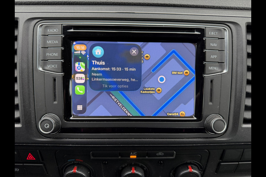 Volkswagen Transporter 2.0 TDI 150PK Euro 6 L2H1 DC Comfortline Plus CarPlay/Cruise control/trekhaak