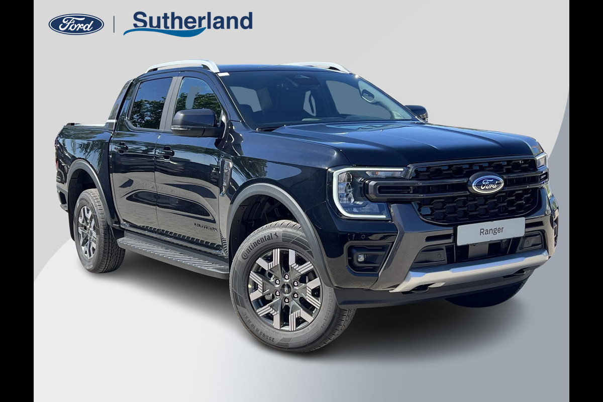 Ford Ranger 2.3 PHEV Wildtrak Double Cab | 162 | 281pk | 5 persoons! | Technology Pack Plus Trailer | Cargo Area Pack | Power Rollertop | Prijs excl. BTW incl. BPM | laadkabel mode 3 16A