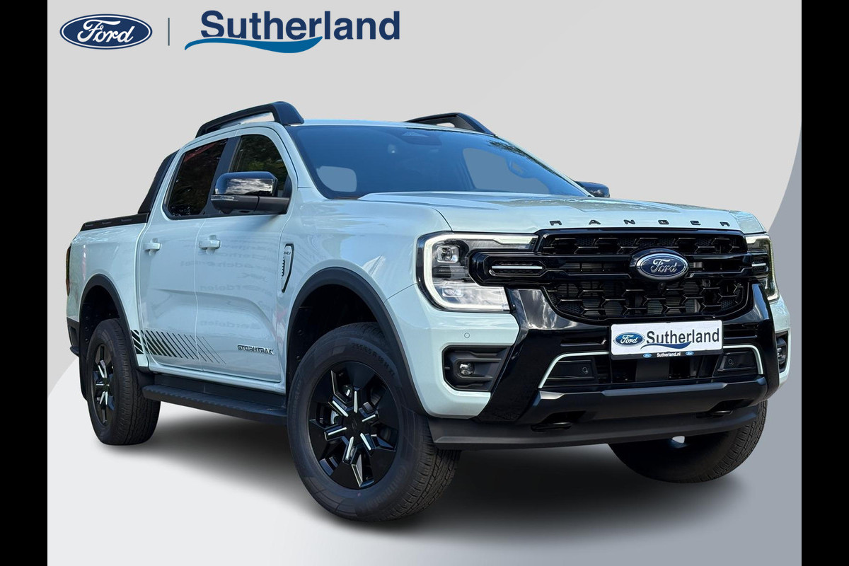 Ford Ranger 2.3 PHEV Stormtrak Double Cab 281pk | 5 persoons! | Ford Voorraad | Technology Pack Plus Trailer | Cargo Area Management System | Power Rollertop | MY 2026 | Prijs excl. BTW incl. BPM | laadkabel mode 3 16A