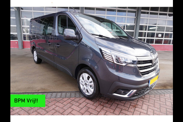 Renault Trafic 2.0 Blue dCi 130PK T29 L2H1 Advance Dubbelcabine nr.V158 | Airco | Cruise | Camera |Trekhaak | Apple CP- Android auto | 17"LM Velgen