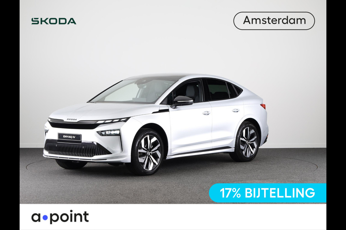 Škoda Enyaq Coupé 60 Sportline 204 pk | 436 km range (WLTP) | Blind Spot | Panoramadak |